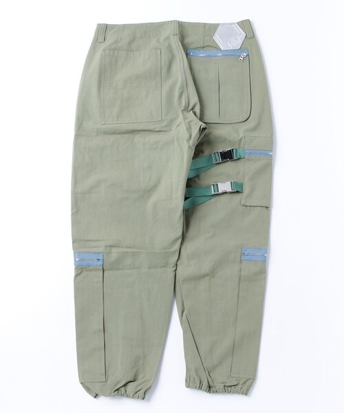 WANNA（ワナ）の「ワナ [WANNA] - フライト カーゴパンツ オリーブ [W75 FLIGHT PANTS OLIVE DRAB]（カーゴパンツ・メンズ・オリーブ・LARGE/MEDIUM）」の9枚目の写真
