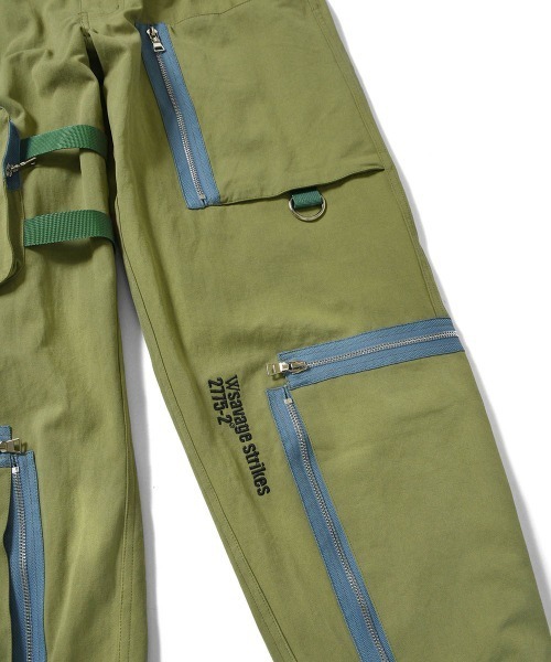WANNA（ワナ）の「ワナ [WANNA] - フライト カーゴパンツ オリーブ [W75 FLIGHT PANTS OLIVE DRAB]（カーゴパンツ・メンズ・オリーブ・LARGE/MEDIUM）」の6枚目の写真