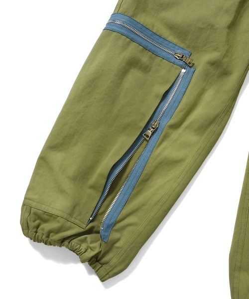 WANNA（ワナ）の「ワナ [WANNA] - フライト カーゴパンツ オリーブ [W75 FLIGHT PANTS OLIVE DRAB]（カーゴパンツ・メンズ・オリーブ・LARGE/MEDIUM）」の5枚目の写真