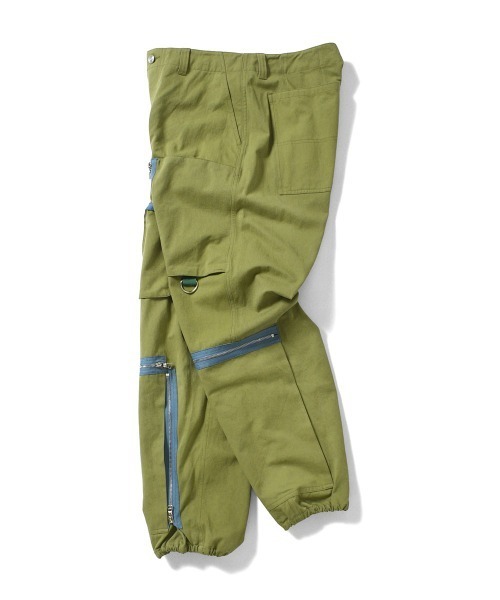 WANNA（ワナ）の「ワナ [WANNA] - フライト カーゴパンツ オリーブ [W75 FLIGHT PANTS OLIVE DRAB]（カーゴパンツ・メンズ・オリーブ・LARGE/MEDIUM）」の4枚目の写真