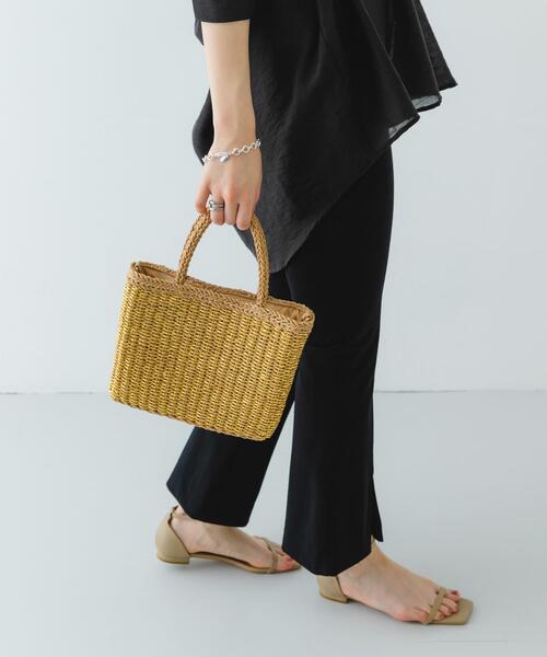 RODE SKO（ロデスコ）の「ラメカゴショルダーバッグ（ショルダーバッグ・レディース・グレー/キャメル・ONE）」の14枚目の写真