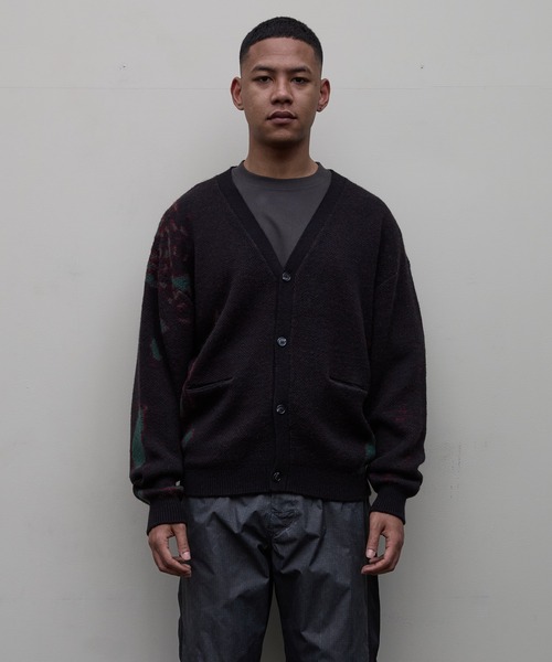 BAL（バル）/2024秋冬】JACQUARD WOOL CARDIGAN