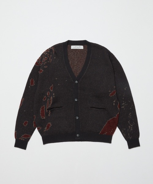 BAL（バル）/2024秋冬】JACQUARD WOOL CARDIGAN