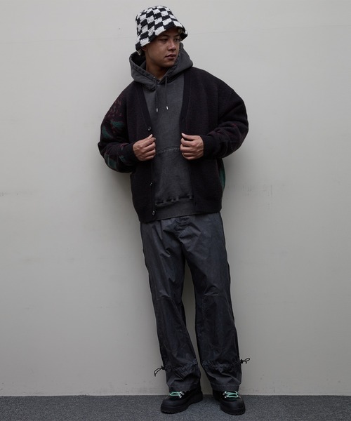 BAL（バル）/2024秋冬】JACQUARD WOOL CARDIGAN