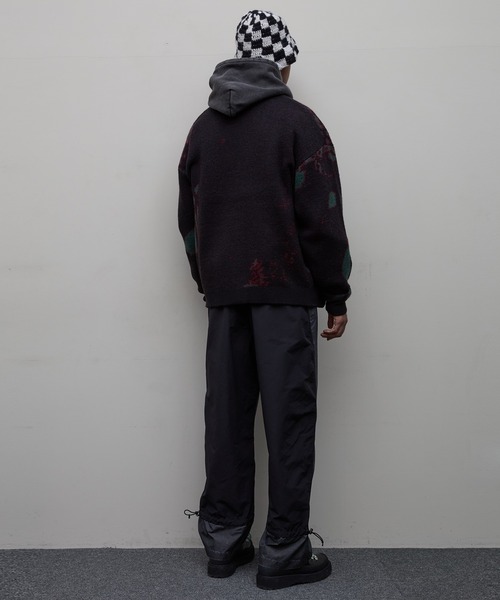 bal（バル）の「【BAL（バル）/2024秋冬】JACQUARD WOOL CARDIGAN（カーディガン/ボレロ・メンズ・ブラック/チャコール・1/3/2）」の21枚目の写真