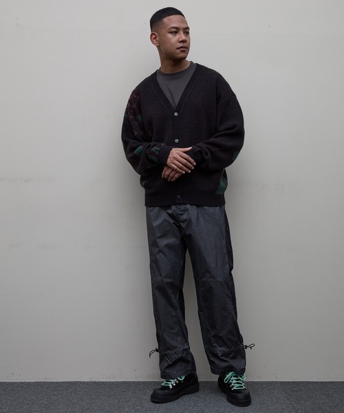 bal（バル）の「【BAL（バル）/2024秋冬】JACQUARD WOOL CARDIGAN（カーディガン/ボレロ・メンズ・ブラック/チャコール・1/3/2）」の22枚目の写真