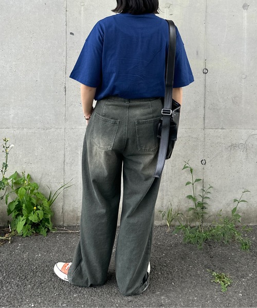 kutir（クティール）の「アソートプリントロゴTシャツ（Tシャツ/カットソー・レディース・ホワイト/ライトグレー/ダークグレー/オートミール/ブルー/チャコールグレー・FREE）」の11枚目の写真