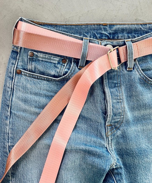 追加3＞2本テープ グラデーションカラー ロングベルト/GI Belts