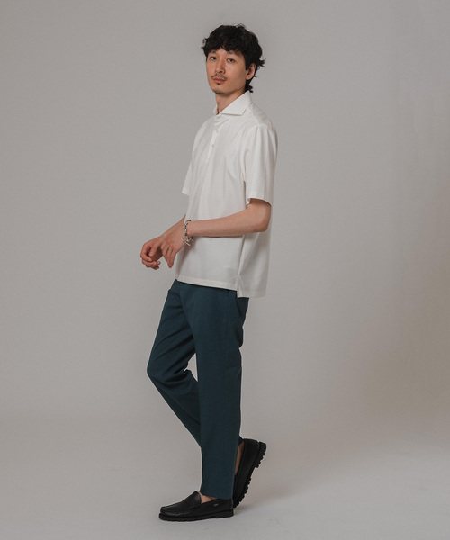 EDIFICE（エディフィス）の「”ストレッチ＆防シワ機能”SOLOTEX カルゼポロシャツ（ポロシャツ・メンズ・ネイビー/グレー/ベージュ系その他/ホワイト・X-LARGE/LARGE/MEDIUM/SMALL）」の11枚目の写真