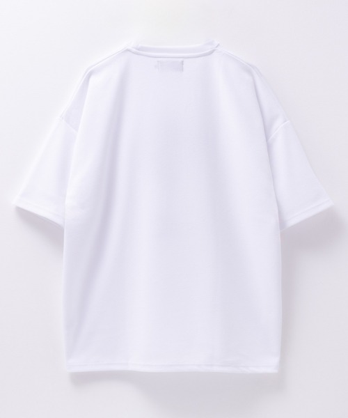 Mac-House(マックハウス)の「ワイドシルエット花柄刺繍ショートスリーブTシャツ(Tシャツ/カットソー・メンズ・チャコールグレー/ホワイト・M/L)」の8枚目の写真