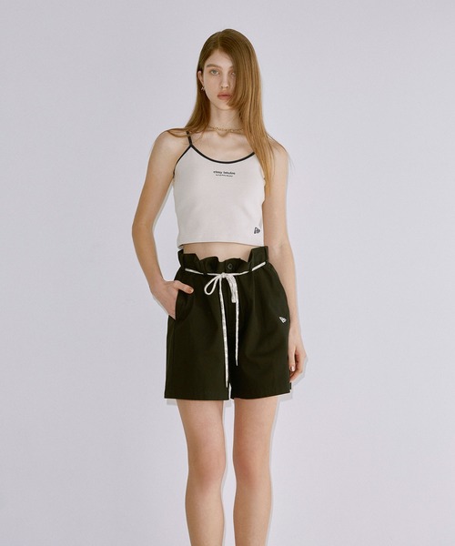 NEW ERA（ニューエラ）の「NEW ERA Rib Camisole（キャミソール・レディース・ブラック/アイボリー・F）」の15枚目の写真