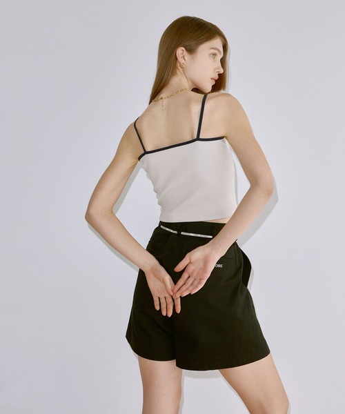 NEW ERA（ニューエラ）の「NEW ERA Rib Camisole（キャミソール・レディース・ブラック/アイボリー・F）」の16枚目の写真