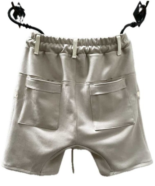 FranCisT_MOR.K.S.（フランシストモークス）の「FranCisT_MOR.K.S./フランシスト モークス/HI-TENSION FAKE SUEDE DEVICE CARGO SHORTS（その他パンツ・メンズ・オフホワイト/ブラック・2/3/4）」の5枚目の写真