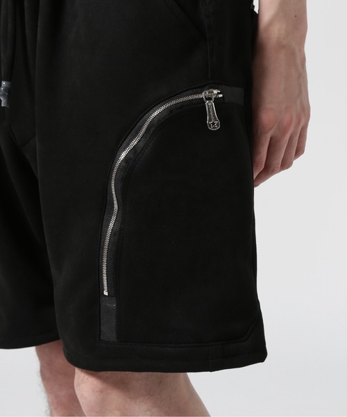 FranCisT_MOR.K.S.（フランシストモークス）の「FranCisT_MOR.K.S./フランシスト モークス/HI-TENSION FAKE SUEDE DEVICE CARGO SHORTS（その他パンツ・メンズ・オフホワイト/ブラック・2/3/4）」の15枚目の写真