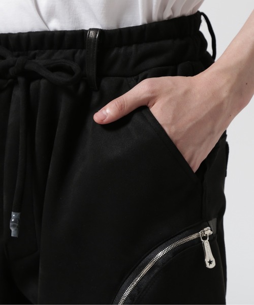FranCisT_MOR.K.S.（フランシストモークス）の「FranCisT_MOR.K.S./フランシスト モークス/HI-TENSION FAKE SUEDE DEVICE CARGO SHORTS（その他パンツ・メンズ・オフホワイト/ブラック・2/3/4）」の16枚目の写真