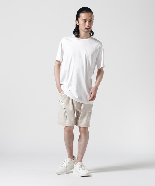 FranCisT_MOR.K.S.（フランシストモークス）の「FranCisT_MOR.K.S./フランシスト モークス/HI-TENSION FAKE SUEDE DEVICE CARGO SHORTS（その他パンツ・メンズ・オフホワイト/ブラック・2/3/4）」の22枚目の写真