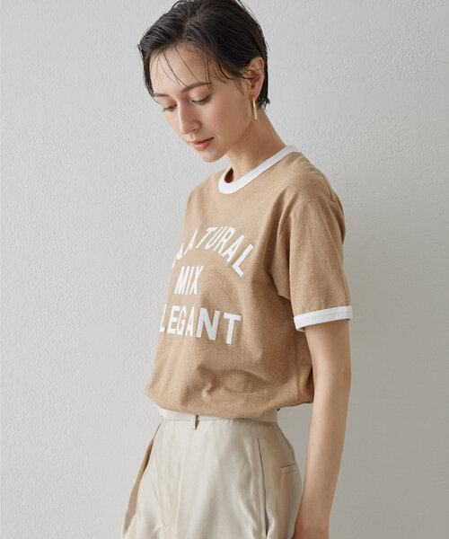 Whim Gazette（ウィムガゼット）の「パッチワークロゴTシャツ（T