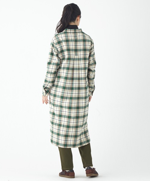 KRIFF MAYER Lady's Collection(クリフメイヤーレディースコレクション)の「ビエラチェックシャツワンピ(ワンピース・レディース・カラフル/レッド/ナチュラル/ネイビー/チャコール・LARGE/MEDIUM)」の21枚目の写真