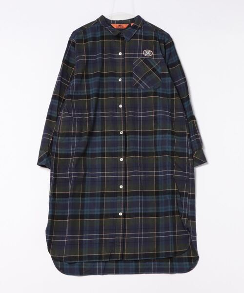 KRIFF MAYER Lady's Collection(クリフメイヤーレディースコレクション)の「ビエラチェックシャツワンピ(ワンピース・レディース・カラフル/レッド/ナチュラル/ネイビー/チャコール・LARGE/MEDIUM)」の19枚目の写真