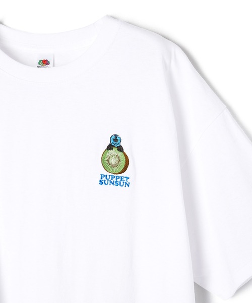パペットスンスン FRUIT OF THE LOOM Tシャツ FRUIT OF THE LOOM」とパペットスンスンが初コラボ！Tシャツやキャップ