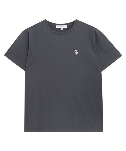 U.S. POLO ASSN.(ユーエスポロアッスン)の「U.S. POLO ASSN. 半袖Tシャツ(Tシャツ/カットソー・レディース・チャコールグレー×ブラック/ブルー系その他/オフホワイト/チャコールグレー/ホワイト系その他/ネイビー・M/L/S/3L/LL)」の10枚目の写真