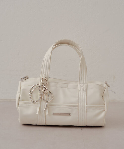 Chico（チコ）の「キーチャーム付ボストンバッグ（ボストンバッグ