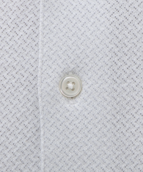 417 EDIFICE（フォーワンセブンエディフィス）の「JACQUARD /ジャガードポロシャツ（ポロシャツ・メンズ・ホワイト/ブラック/ネイビー・MEDIUM/SMALL/LARGE）」の14枚目の写真