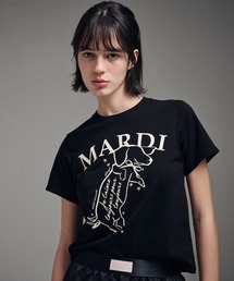 マルディメクルディ　長袖　ボーダー 美品】Mardi Mercredi マルディボーダーロングT - メルカリ
