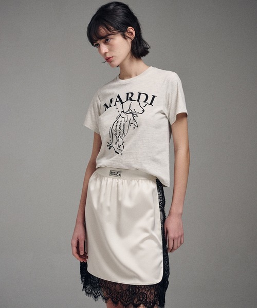 SLIM TSHIRT SWING THE TAIL DDANJI（Tシャツ/カットソー