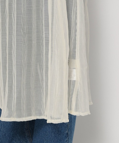 3.3 Field Trip (3.3フィールドトリップ)の「3.3 Field Trip/シアースクエアキャミワンピース(ワンピース・レディース・ホワイト/ライトグリーン/チャコール・FREE)」の20枚目の写真