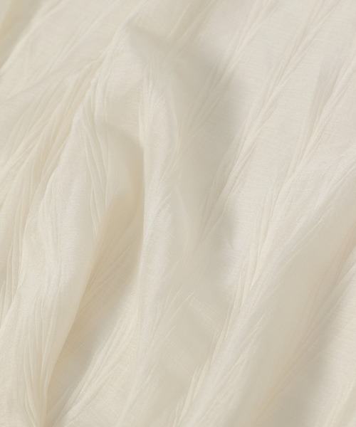 3.3 Field Trip (3.3フィールドトリップ)の「3.3 Field Trip/シアースクエアキャミワンピース(ワンピース・レディース・ホワイト/ライトグリーン/チャコール・FREE)」の22枚目の写真