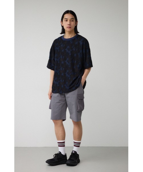 AZUL by moussy（アズールバイマウジー）の「ハイアンドロウジャガードプルオーバー（Tシャツ/カットソー・メンズ・ブルー系その他3/ブラック系その他・L-XL/S-M）」の21枚目の写真