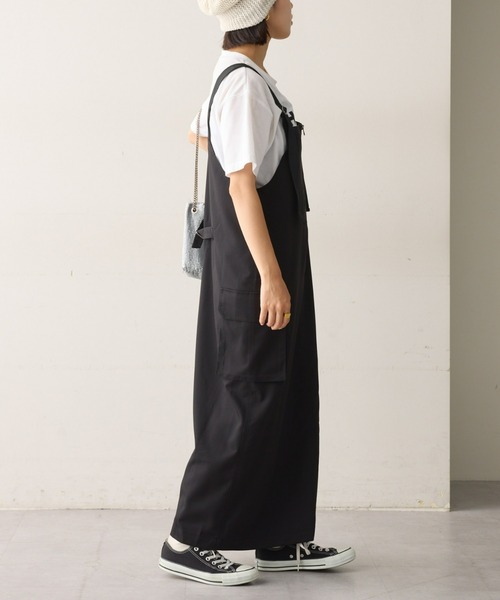 【2024SS】Dickies*Spick ジャンパースカート 36 coen 【WEB限定】Dickies（ディッキーズ）別注サイドジップ