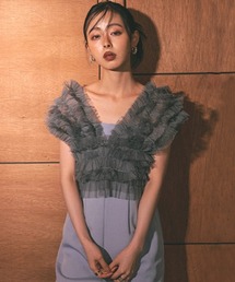 Transparent hem setup dress（ドレス）｜et.UNiVER（エトユニベール
