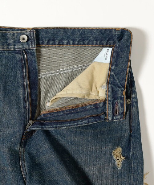 FUTURE ARCHIVE(フューチャーアーカイブ)の「FUTURE ARCHIVE / BAGGY FIT DENIM "CRUSH"(デニムパンツ・メンズ・ブルー系その他4・LARGE/MEDIUM)」の3枚目の写真