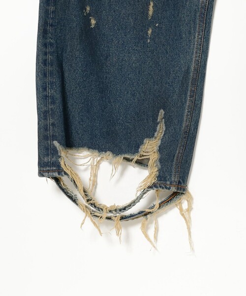 FUTURE ARCHIVE(フューチャーアーカイブ)の「FUTURE ARCHIVE / BAGGY FIT DENIM "CRUSH"(デニムパンツ・メンズ・ブルー系その他4・LARGE/MEDIUM)」の4枚目の写真