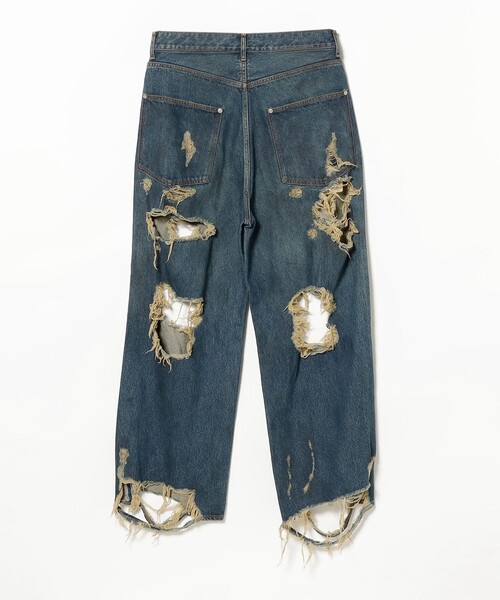 FUTURE ARCHIVE(フューチャーアーカイブ)の「FUTURE ARCHIVE / BAGGY FIT DENIM "CRUSH"(デニムパンツ・メンズ・ブルー系その他4・LARGE/MEDIUM)」の5枚目の写真