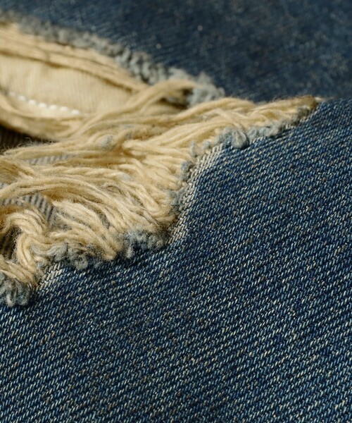 FUTURE ARCHIVE(フューチャーアーカイブ)の「FUTURE ARCHIVE / BAGGY FIT DENIM "CRUSH"(デニムパンツ・メンズ・ブルー系その他4・LARGE/MEDIUM)」の6枚目の写真