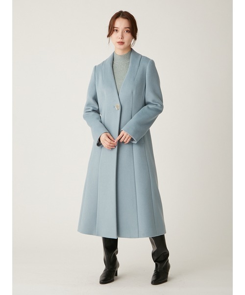 LILY BROWN（リリーブラウン）の「【WEB限定カラー】チェスターコート（チェスターコート・レディース・アイボリー/ブラック/ブルー/ピンク/チェック・0/1/2）」の14枚目の写真