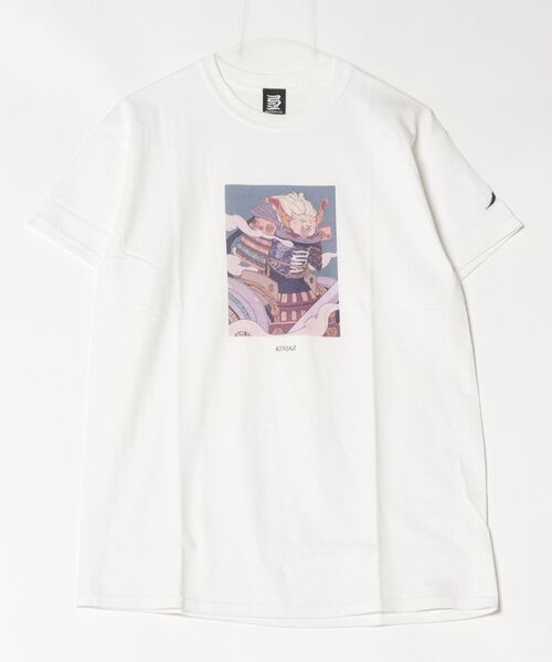 INNOCENT(イノセント)の「『KINJAZ』Graphic T(Tシャツ/カットソー・メンズ・ネイビー/ホワイト・LARGE/MEDIUM)」の1枚目の写真