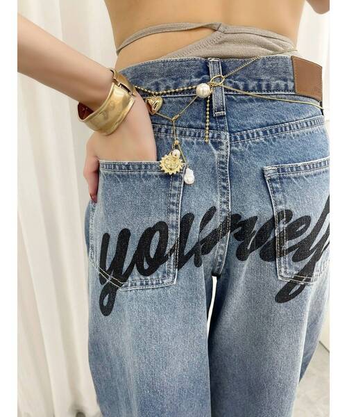 EVRIS（エヴリス）の「【2本セット】オリジナルボディチェーン（ネックレス・レディース・ゴールド・FREE）」の2枚目の写真