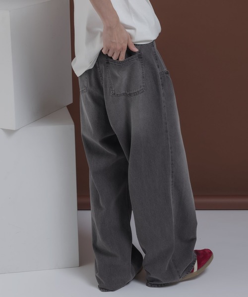 セール】スラッシュポケットデニムパンツ（デニムパンツ）｜MUHET