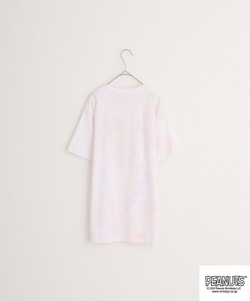 PEANUTS(ピーナッツ)の「PEANUTS 天竺タイダイTシャツ(Tシャツ/カットソー・メンズ・パープル系その他/ブルー系その他/ピンク系その他・M/L/LL)」の14枚目の写真