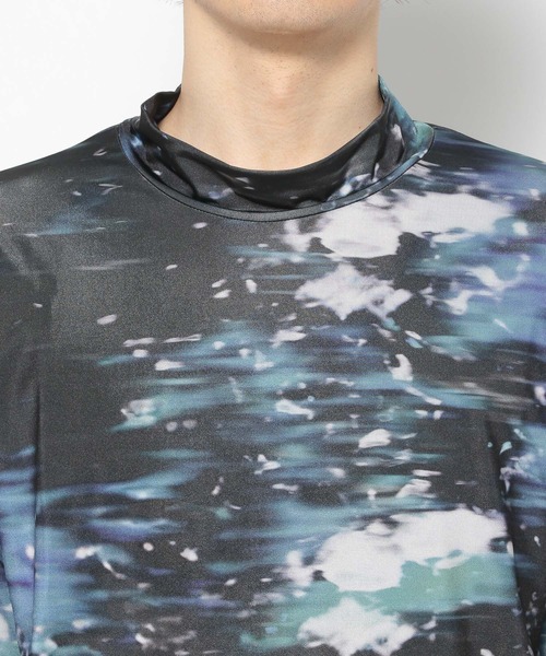 HARE（ハレ）の「アソートガラFITカットソー(HARE)（Tシャツ/カットソー・メンズ・ブラック/ブルー・SMALL/MEDIUM）」の7枚目の写真