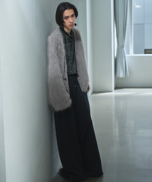 HARE（ハレ）の「アソートガラFITカットソー(HARE)（Tシャツ/カットソー・メンズ・ブラック/ブルー・SMALL/MEDIUM）」の18枚目の写真