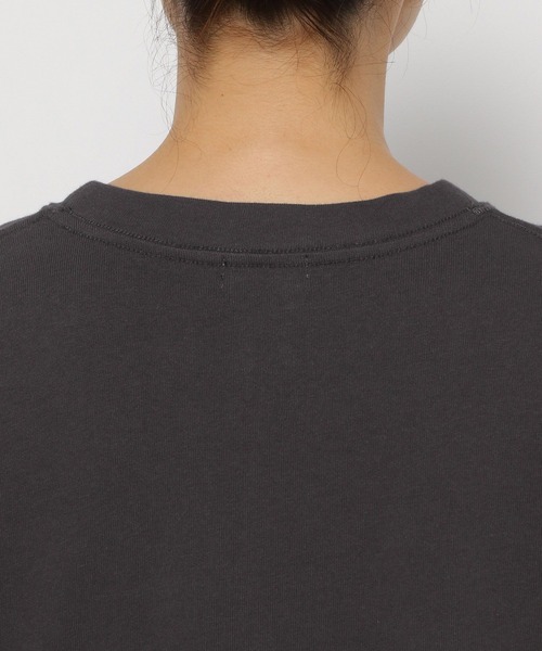 LOWRYS FARM（ローリーズファーム）の「カコウプリント６Ｓ 133778（Tシャツ/カットソー・レディース・アイボリー/ホワイト/チャコールグレー・FREE）」の8枚目の写真