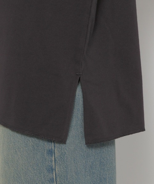 LOWRYS FARM（ローリーズファーム）の「カコウプリント６Ｓ 133778（Tシャツ/カットソー・レディース・アイボリー/ホワイト/チャコールグレー・FREE）」の10枚目の写真