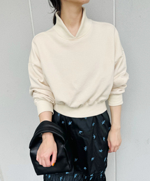 《追加》【SKIN × EDIT. FOR LULU】コラボ クロップドスウェット