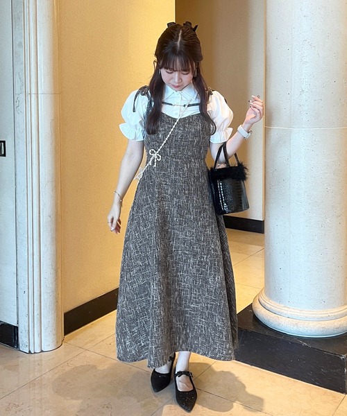 セール】アソートチャーム付きキャミワンピース【ZOZOTOWN限定アイテム