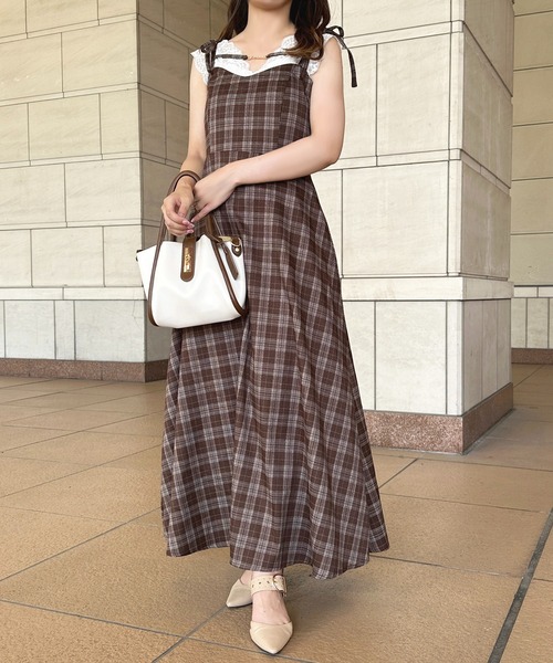 apres jour（アプレジュール）の「アソートチャーム付きキャミワンピース【ZOZOTOWN限定アイテム】（ワンピース・レディース・ブラック系その他2/グレイッシュベージュ/ブラウン系その他/ブラック系その他・X-LARGE/フリー/LARGE）」の19枚目の写真